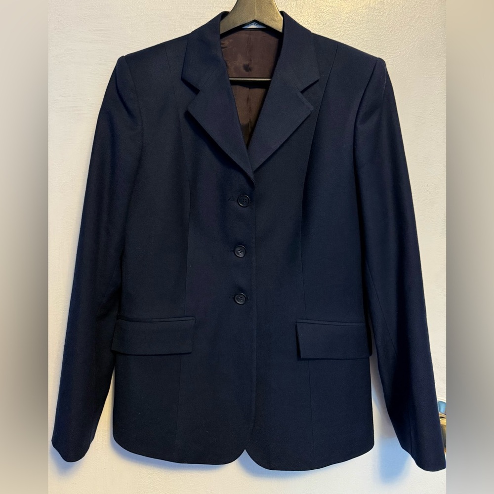 Vintage Equestrian Wool Riding Show Jacket - Ye Royal Windsor - Made in Canada